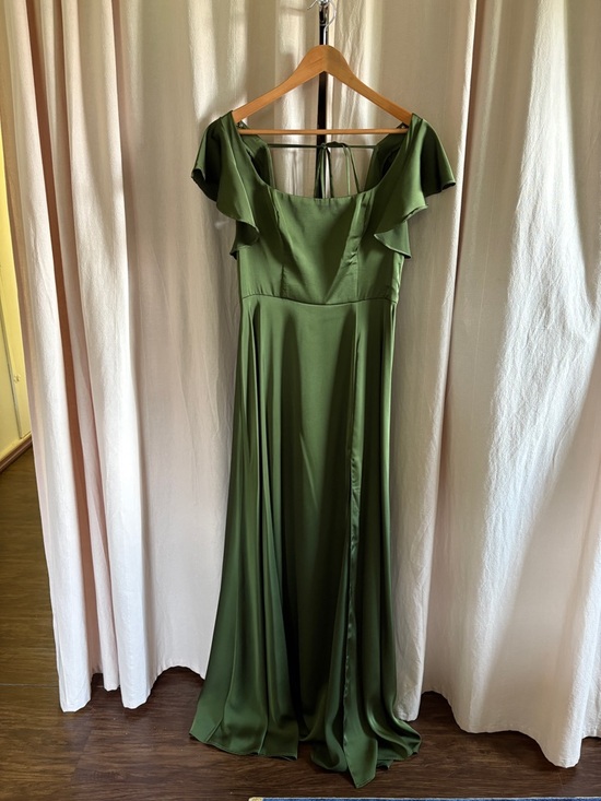 Azazie Dresses & Skirts - Azazie Olive Bondi Bridesmaid Dress, A10